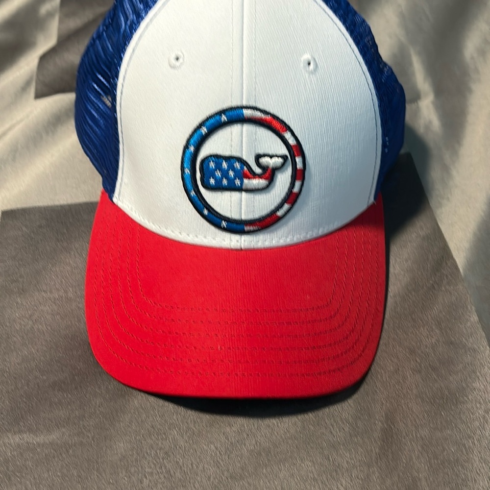 American flag vineyard vines hat